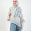 Olivera - Off White - Dusty Blue