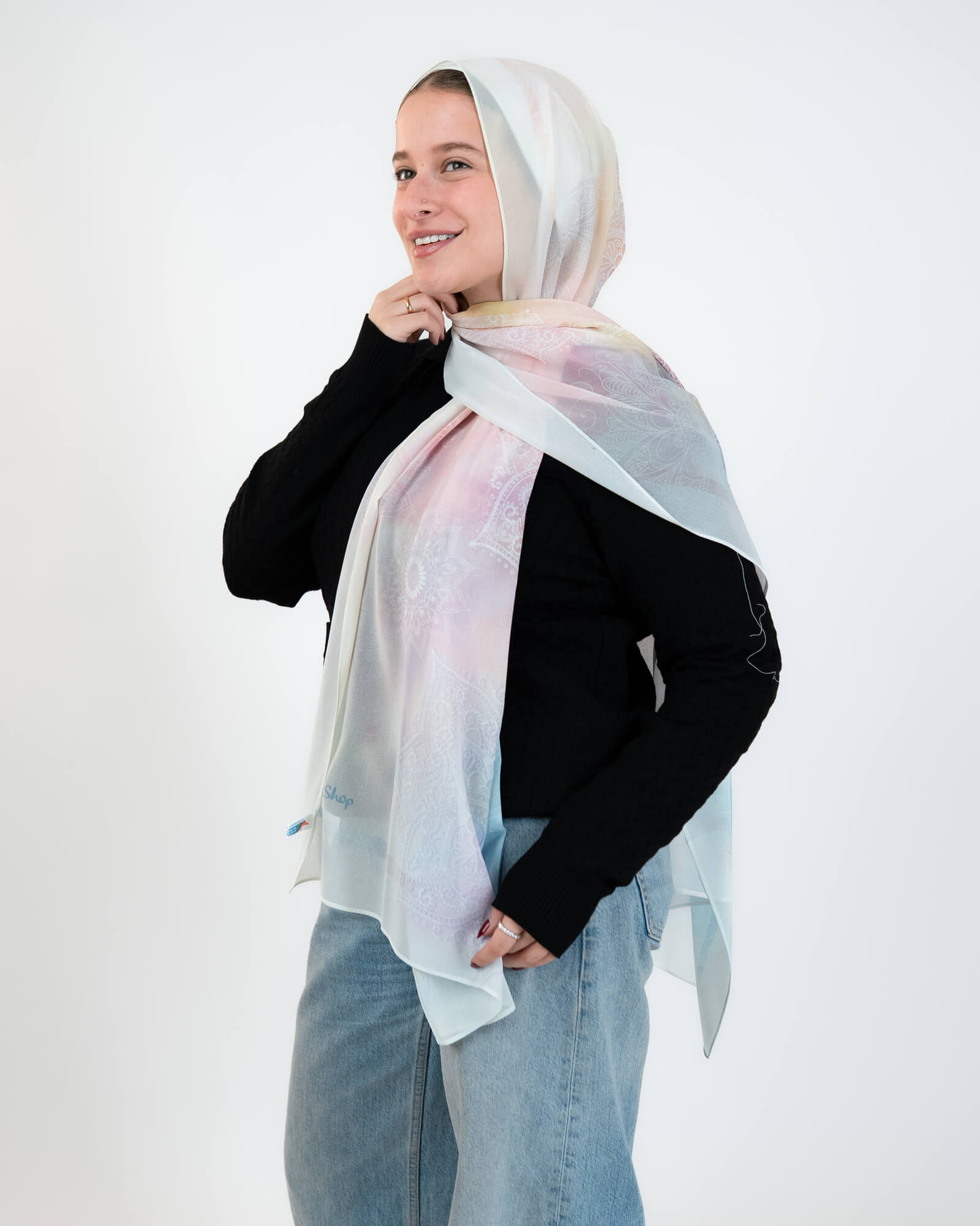 Tie Shop | Chi Chi Chiffon Scarves | Celia