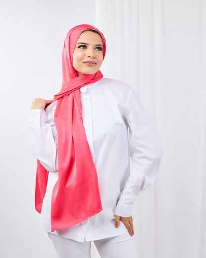 Plain Satin Scarf