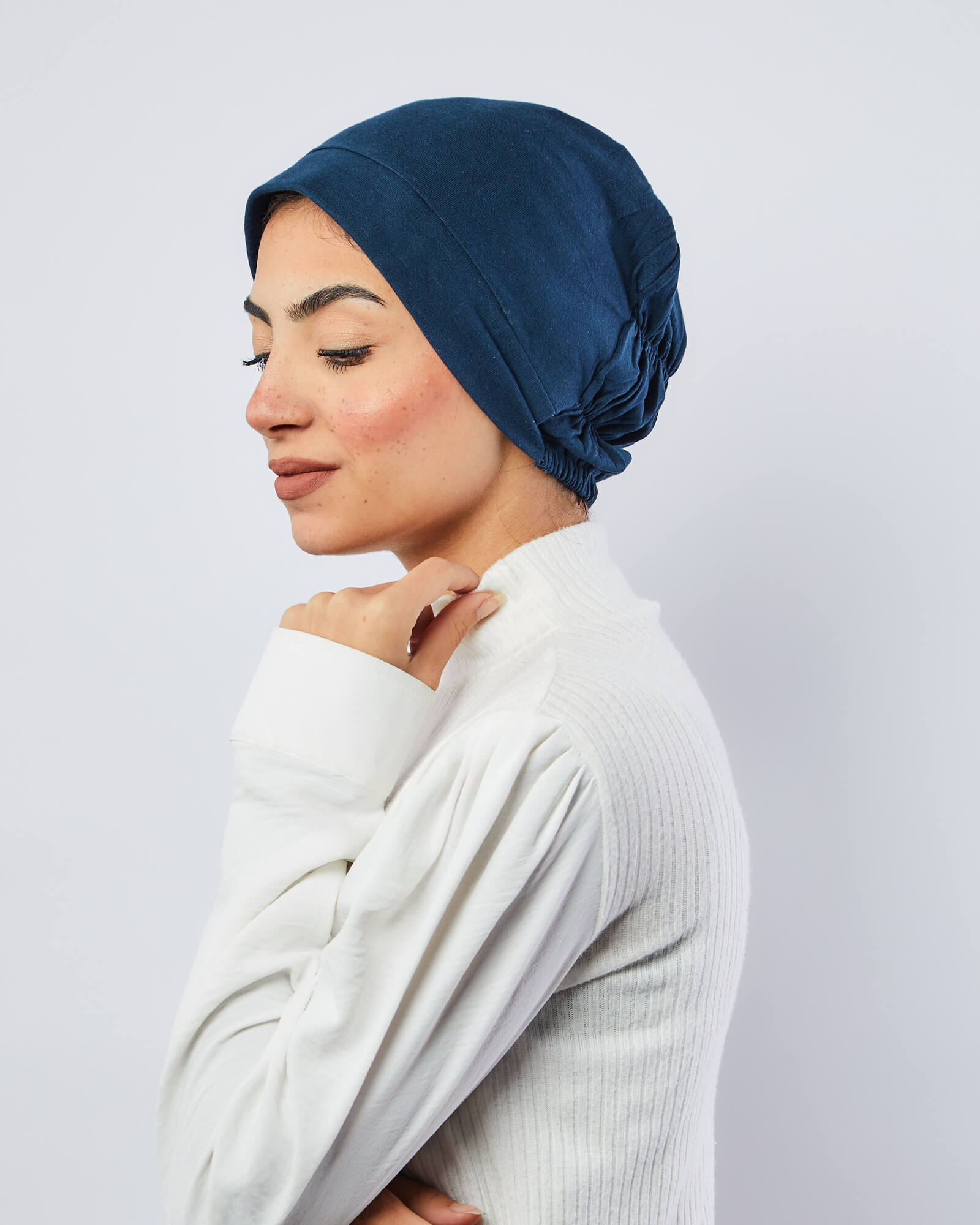 Tie Shop | Cotton Elastic Bonnet | بونية قطن  - بونية 