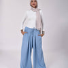 Flaxen Pants - Baby Blue