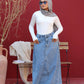 Denim Skirt