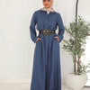 Comfy Linen Jumpsuit - Blue