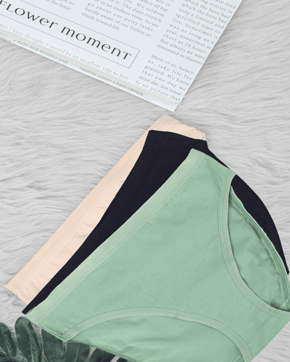 3- Pack Basic Cotton Bikini