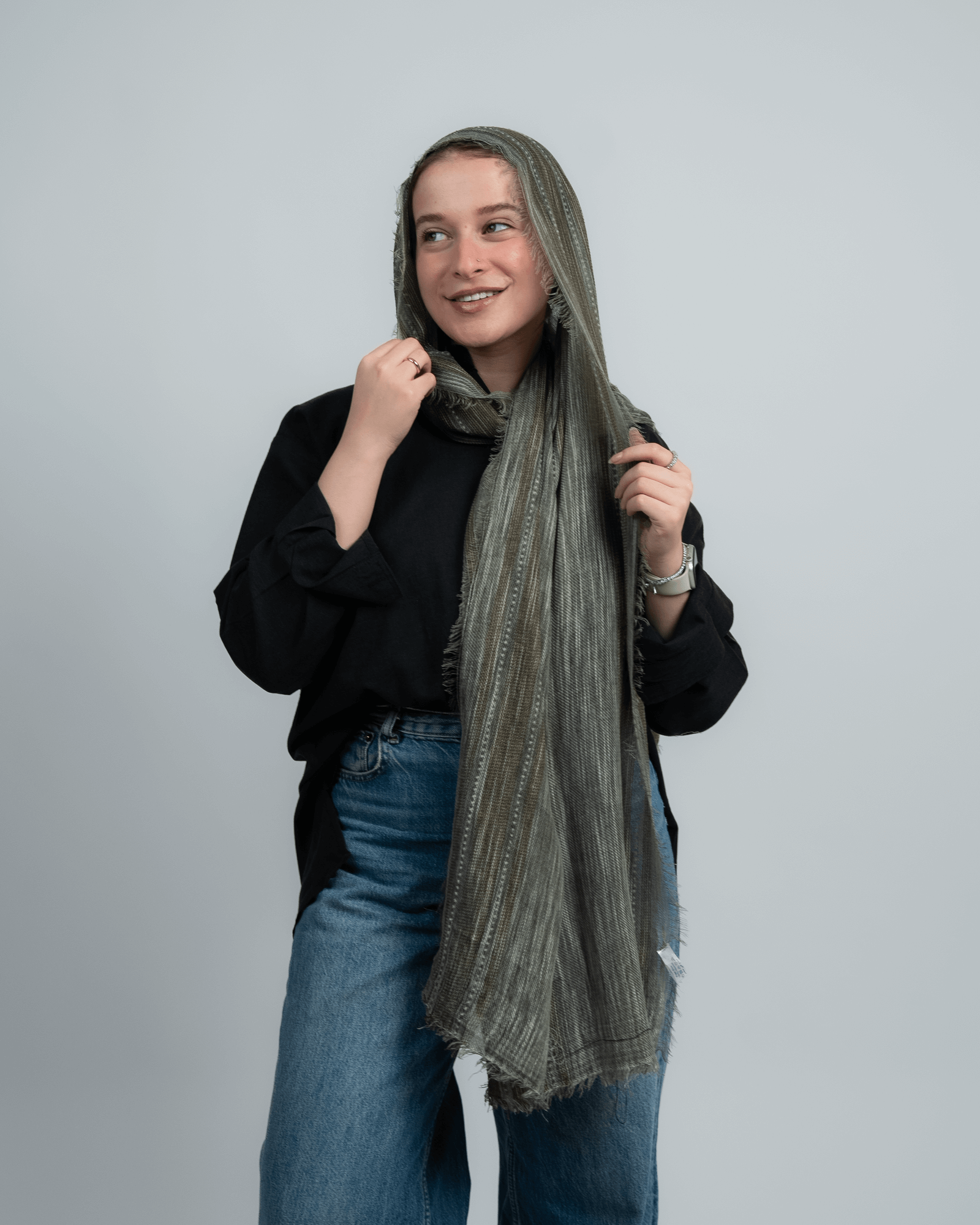 Tie Shop | Edgy Scarf | Elegant & Modern Hijab 