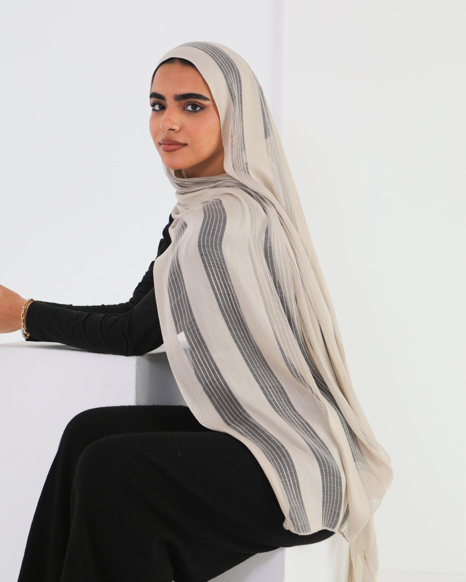 Tie Shop | Shimmery Chiffon Scarf | Harmony Scarf
