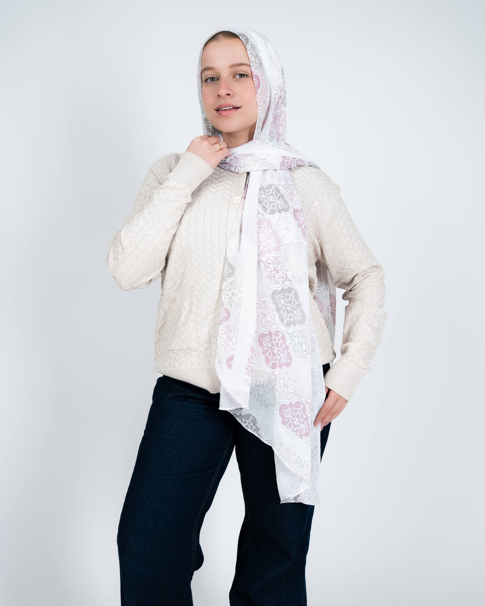 Tie Shop | Digital Crinkled Hijab