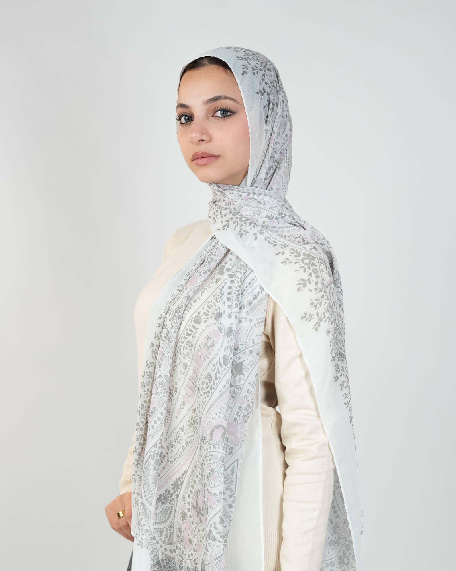 Tie Shop | Digital Crinkled Hijab