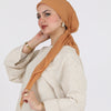 Light Viscose Square - Orange
