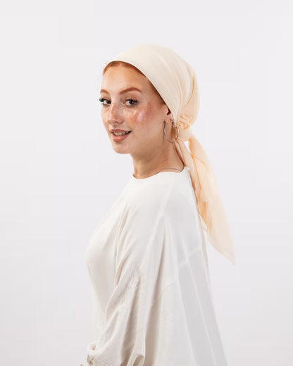 Square plain Crepe Chiffon
