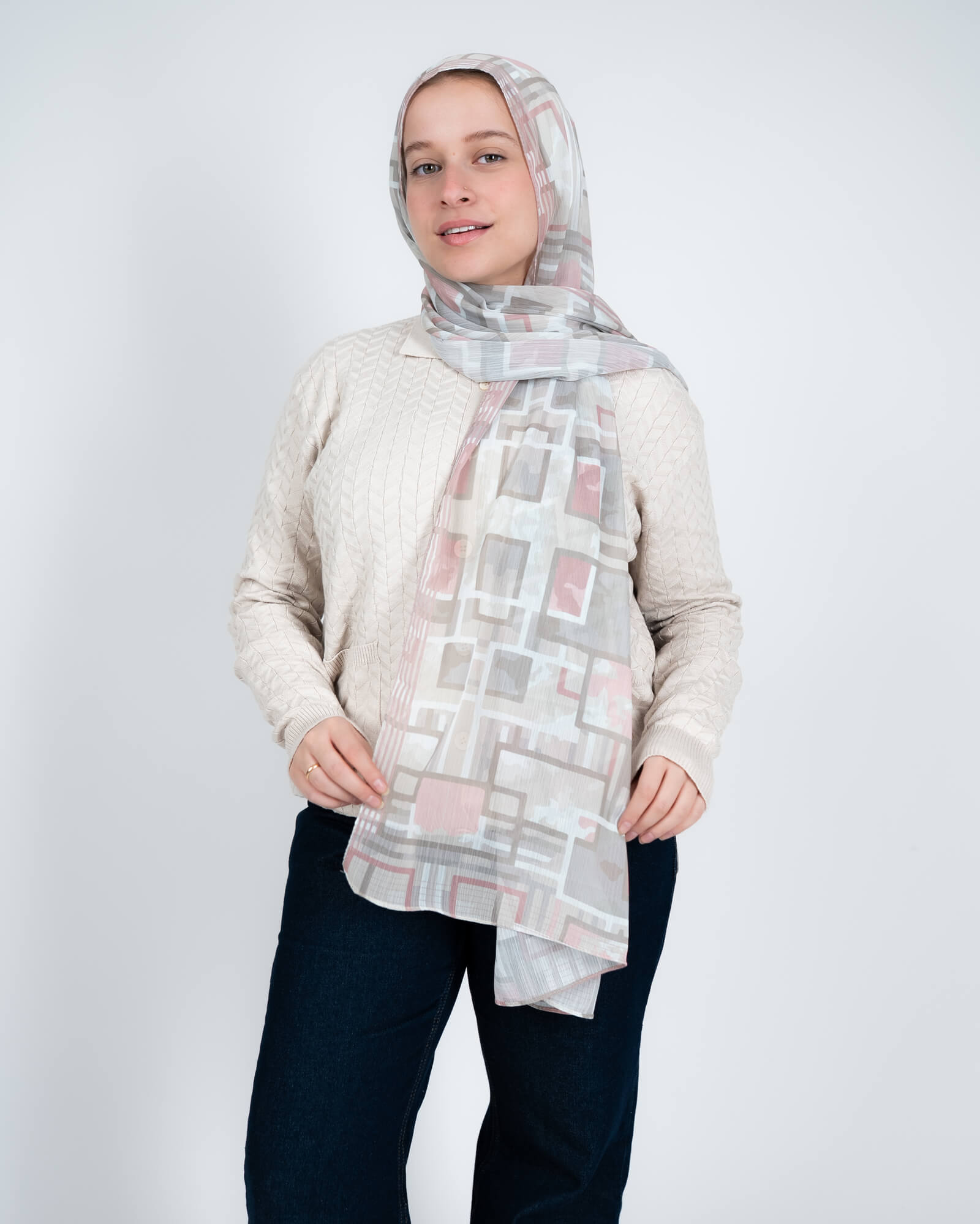 Tie Shop | Digital Crinkled Hijab