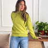 Warmy Basic Top - Lime Green