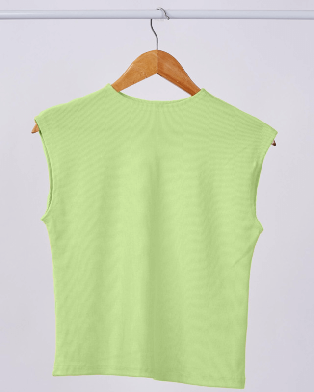 Tie Shop| Sleeveless Cotton Bodysuit | Soft | Practical | بادى قطن