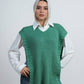 Knit Sleeveless Vest