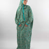 Lilly Viscose Isdal - Green & Beige