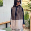 Breeze Shawl - Brown - Beige