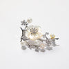 Brooch - Rose Silver