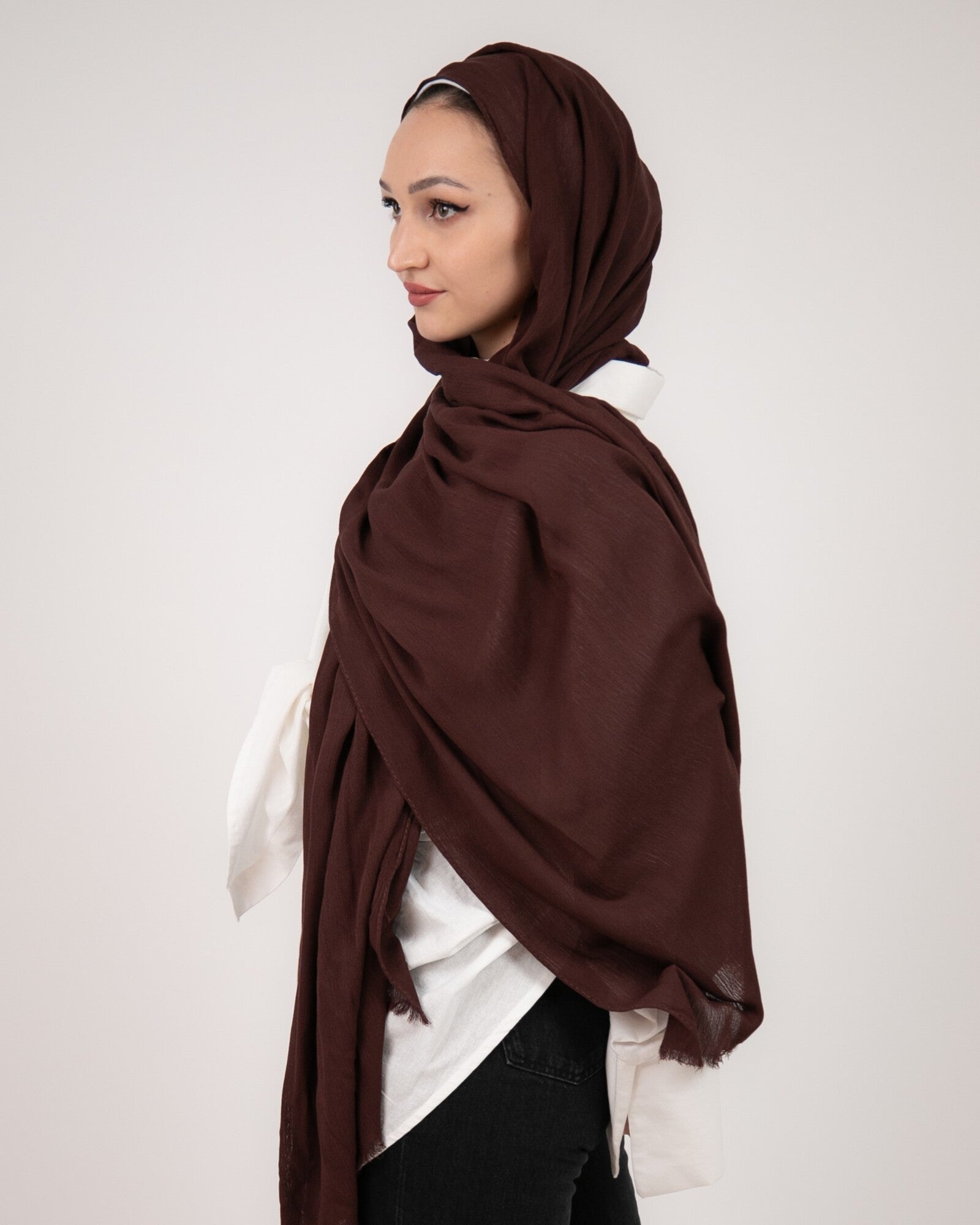 Tie Shop | Crinkled Modal Scarf