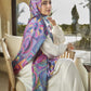 Printed Satin Scarf