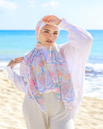 Tie Shop | Chi Chi Chiffon Scarves | Pink Glow