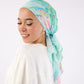 Square Printed Crepe Chiffon