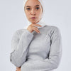 Ribbed Basic Body - Light Grey