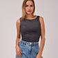 Ruching basic top