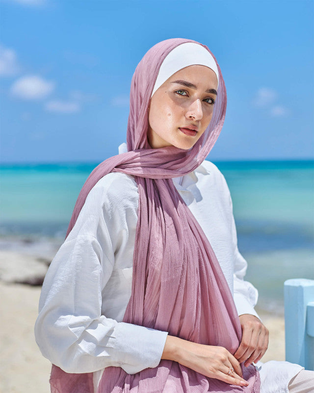 Tie Shop |Plain Viscose Scarf | طرحه فيسكوز