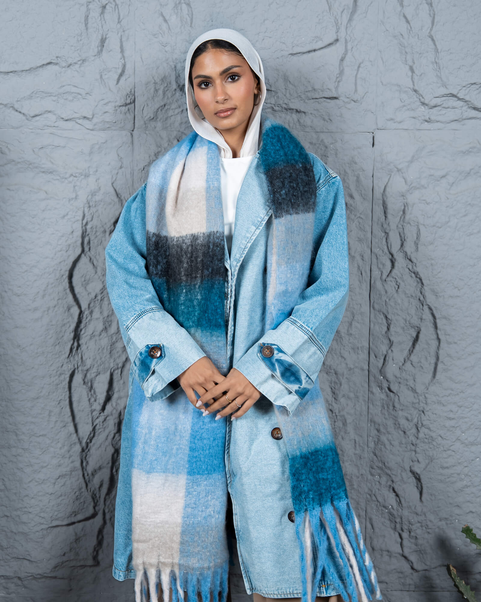 Tie Shop | Warm Shawl | Soft & Cozy Winter Accessory