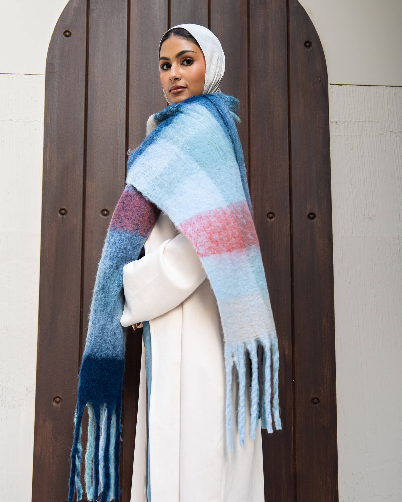 Tie Shop | Warm Shawl | Soft & Cozy Winter Accessory