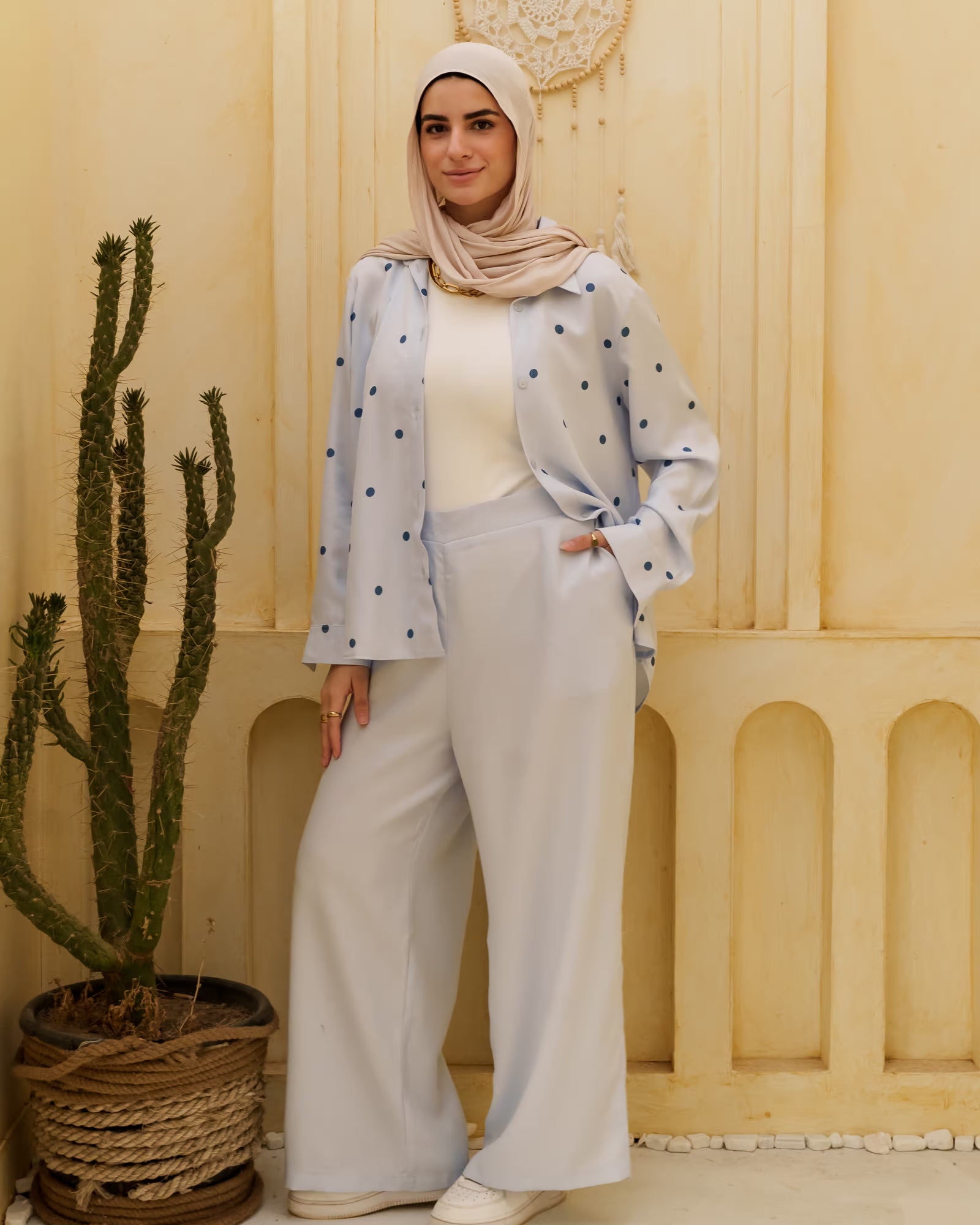 Mila Set for Women |Polka set | Tie Shop Egypt