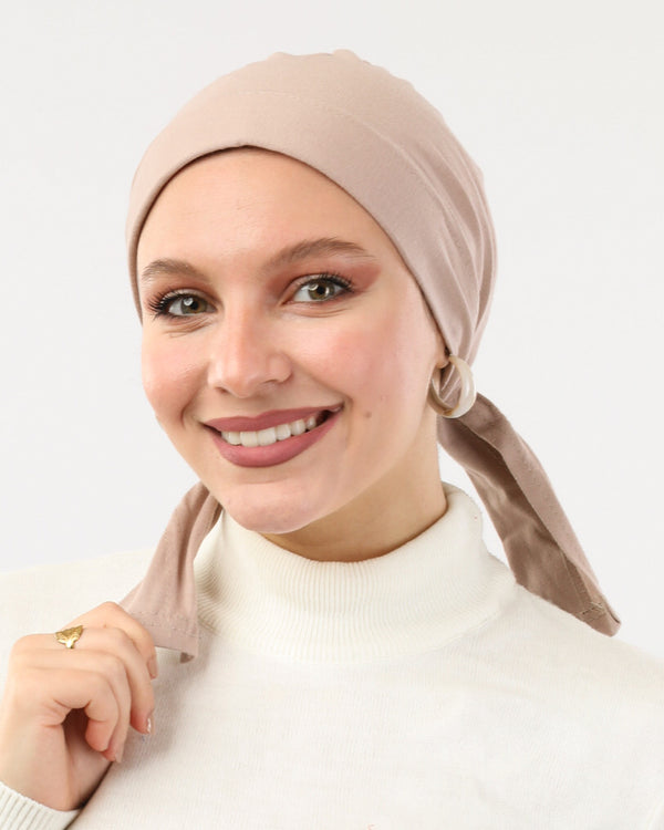 Padded Cotton Bonnet, Inner Caps , بونية ربط عريض , سورتيت, بونية تحت الحجاب