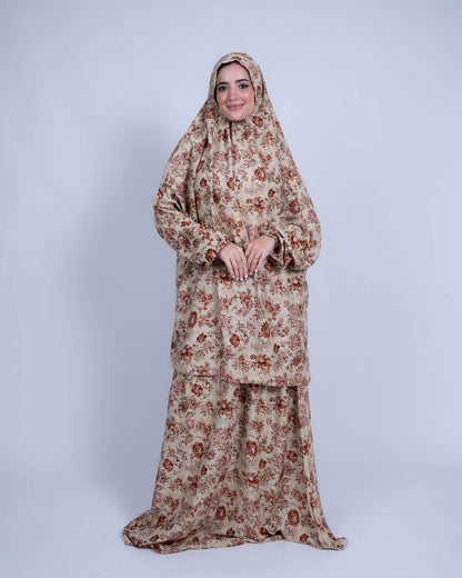 Printed Viscose Isdal Two Pieces