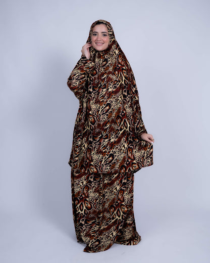 Printed Viscose Isdal Two Pieces