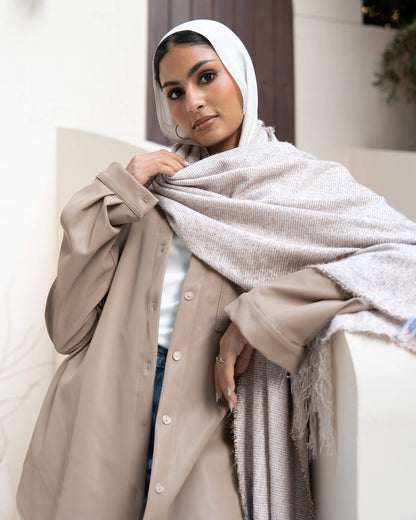 Tie Shop | Chunky Shawl – Multicolor Winter Shawl for Women 