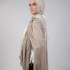 Yara Scarf - Warm Taupe Beige