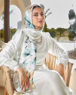 Tie Shop | Printed Satin Scarf طرحة ستان - ايشارب ستان