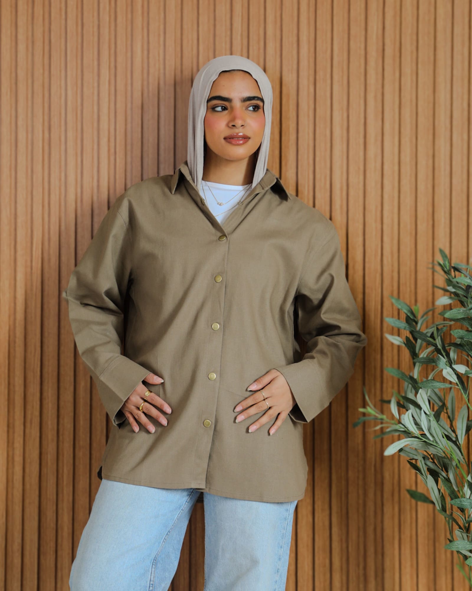 Tie Shop | Modest Wear | Button Style Shirt | Simply Linen Shirt