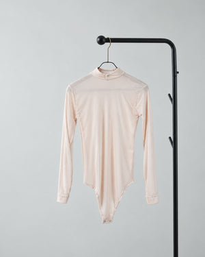 Tulle High-Neck Top