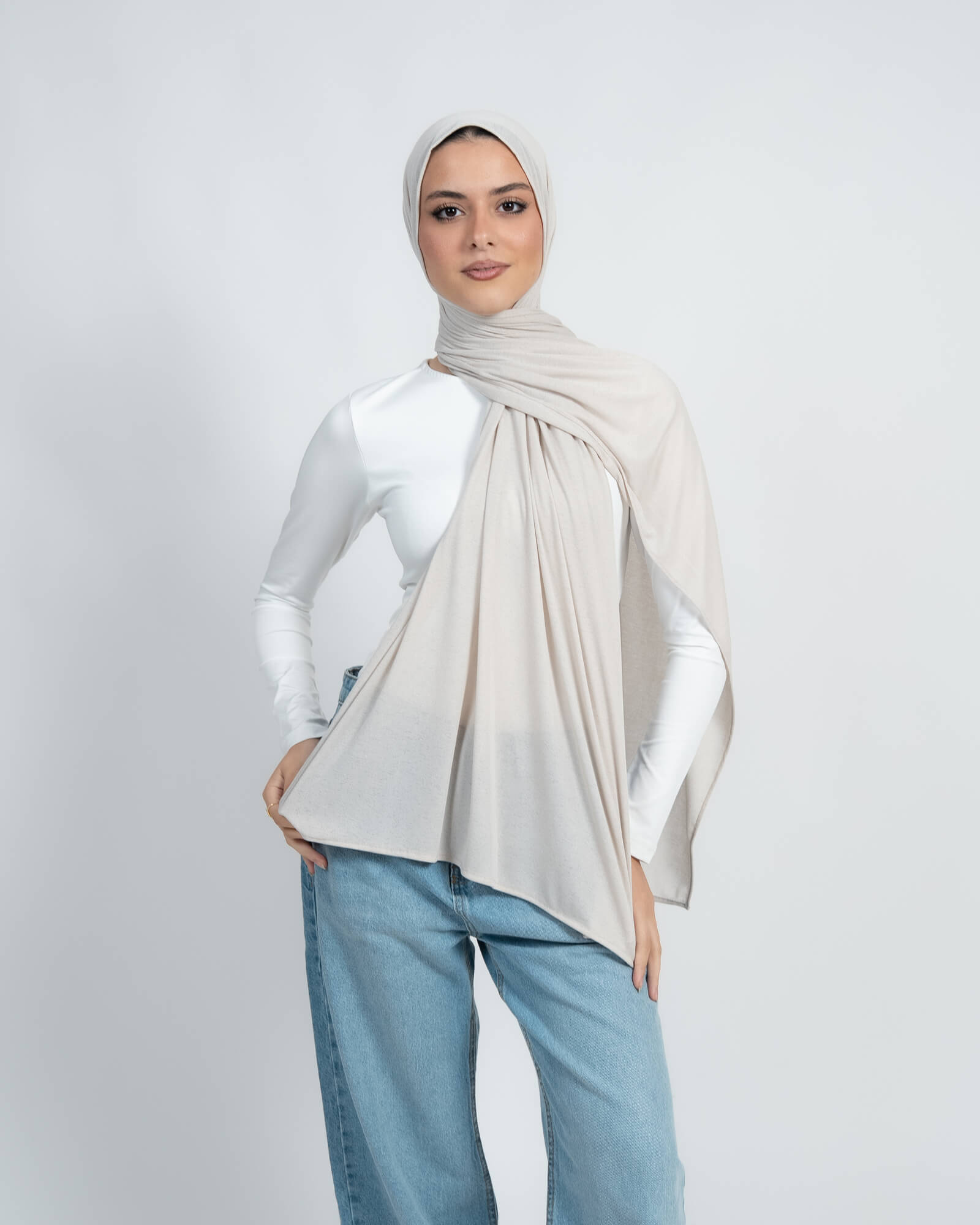 Tie Shop | Flow Kuwaiti Scarf – Elegant Everyday Hijab 