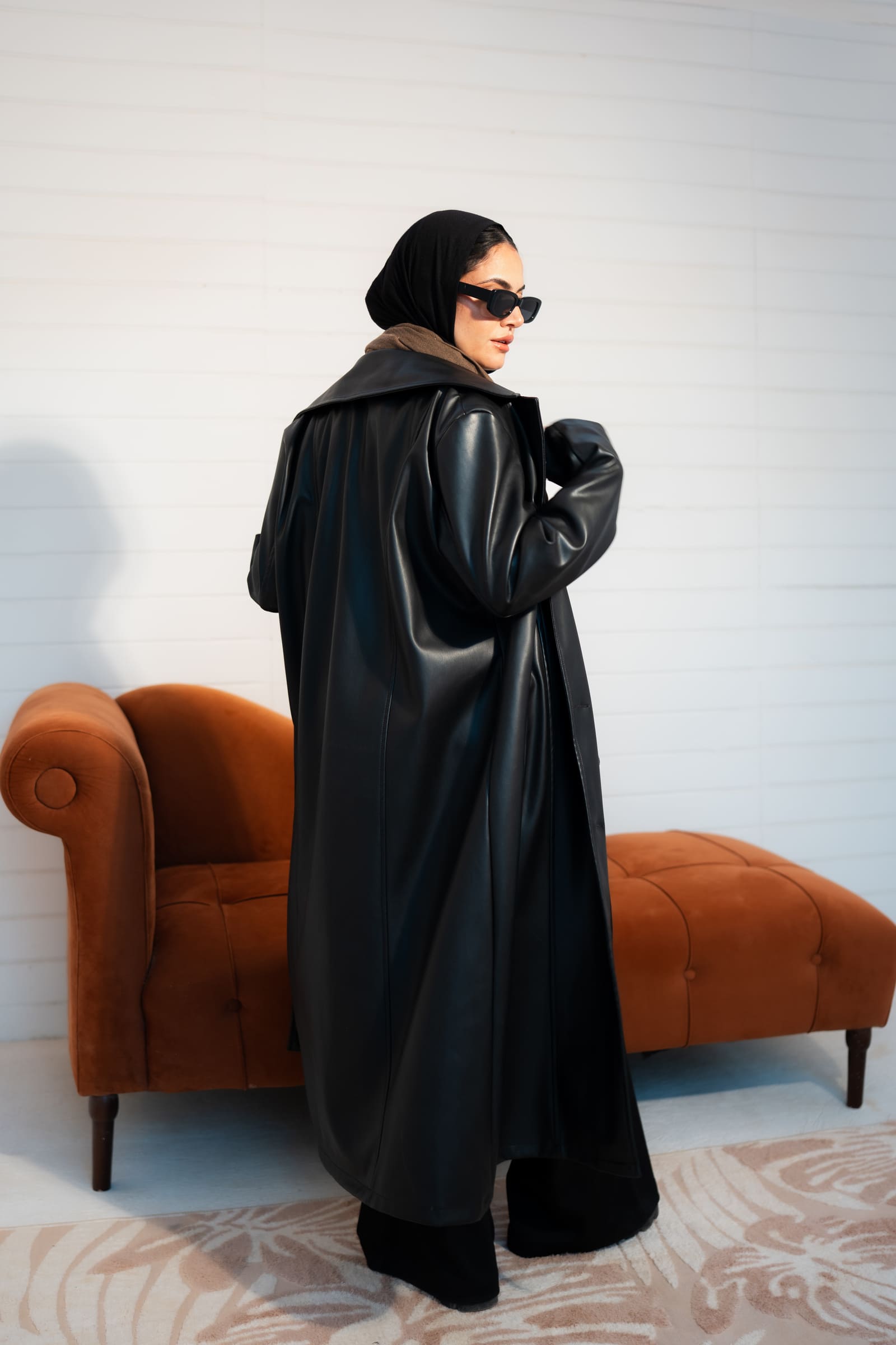 Tie Shop | Leather coat
