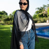Ready Tulle Scarf - Black