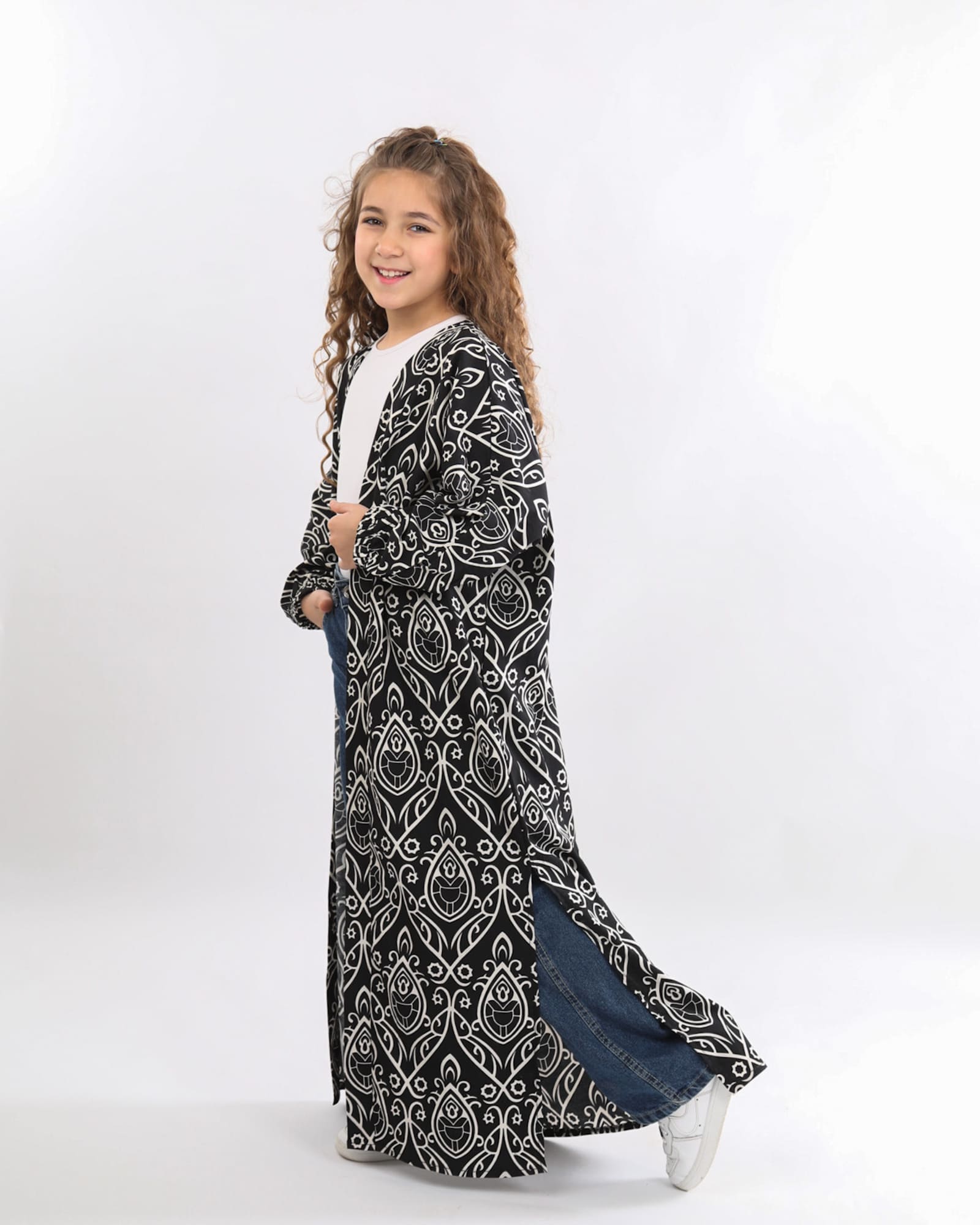 Printed Kaftan Kids قفطان مراكش أطفال