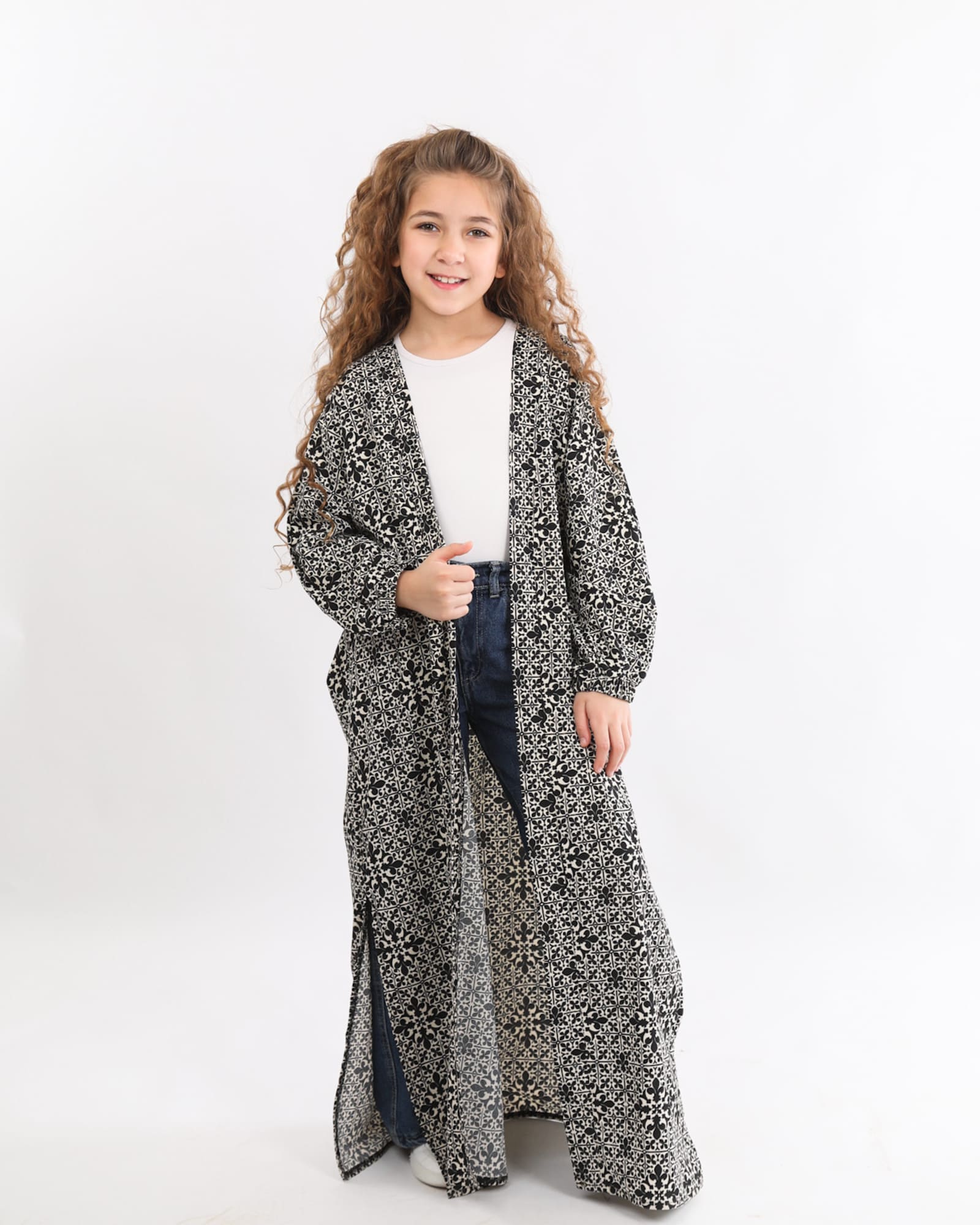 Printed Kaftan Kids قفطان مراكش أطفال