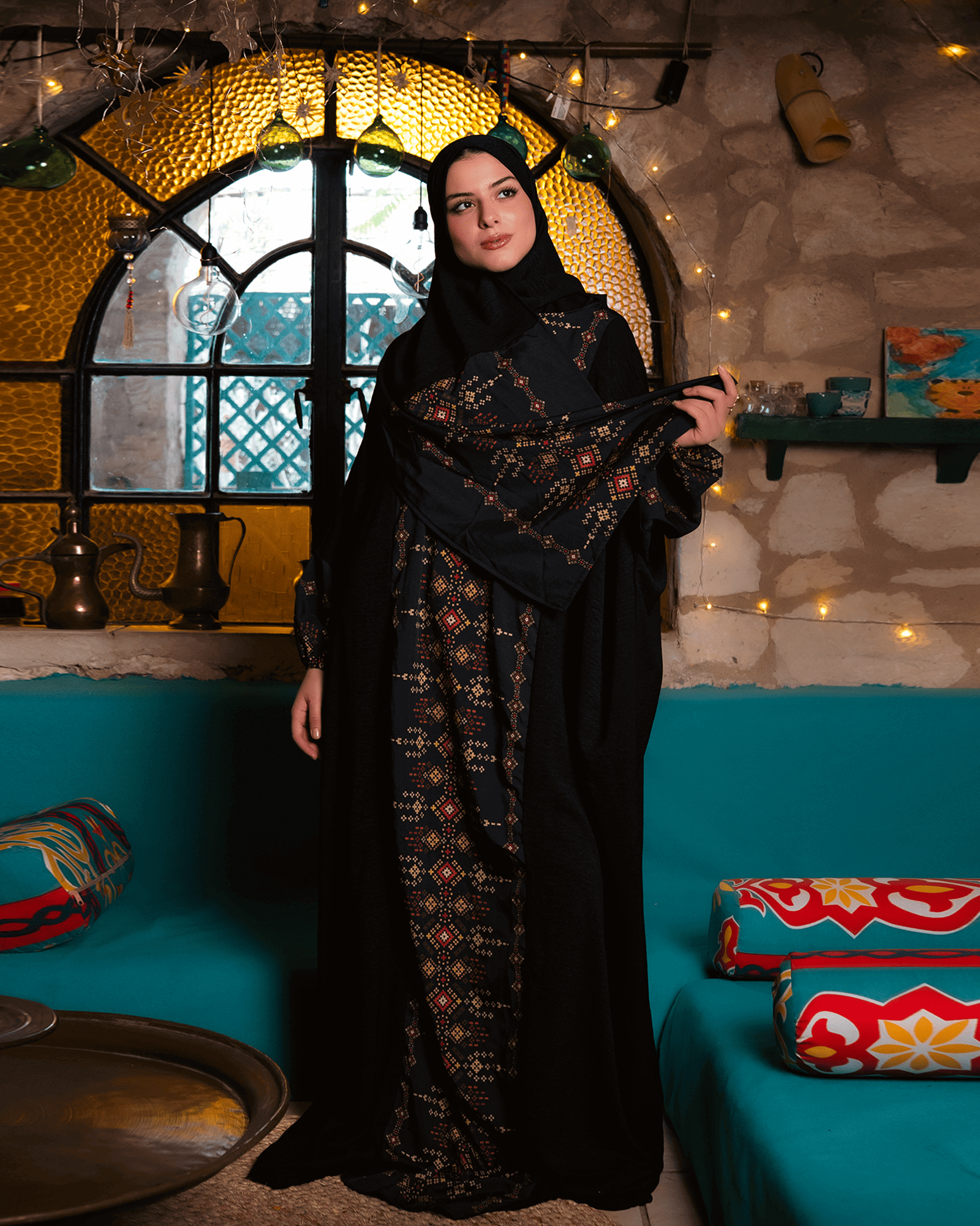 Tie Shop | Printed Viscose Isdal  | Turath