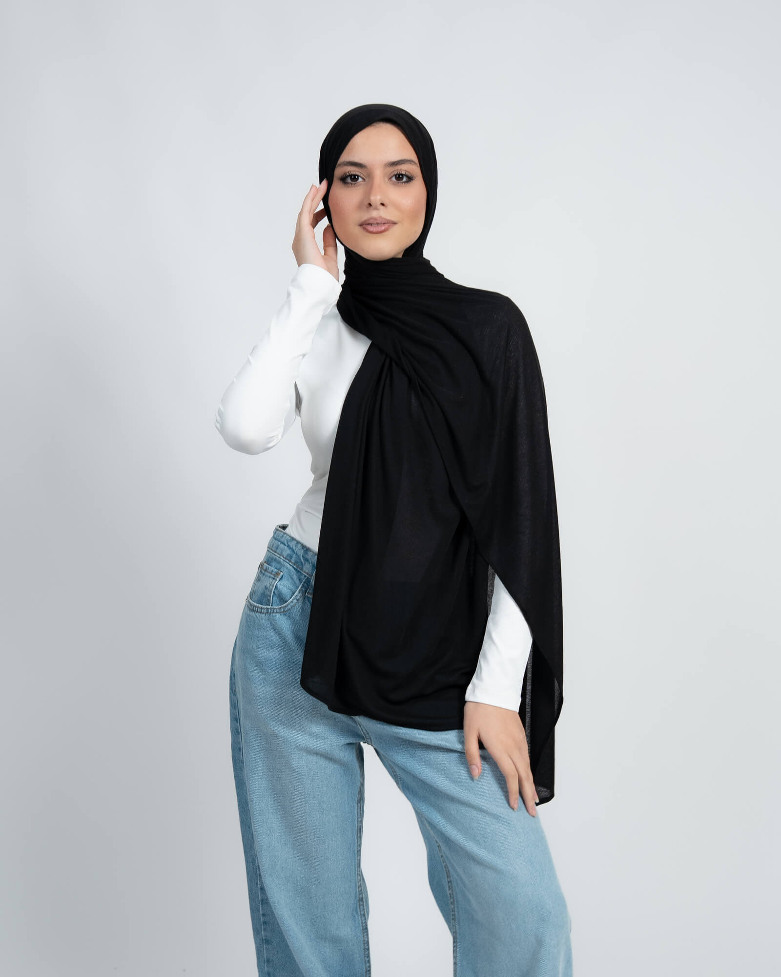 Tie Shop | Flow Kuwaiti Scarf – Elegant Everyday Hijab 