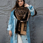Tie Shop | Dreamy Shawl | Elegant Leopard Pattern