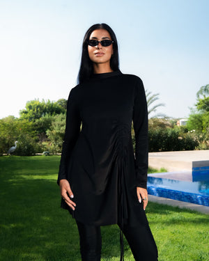Floaty Burkini | Modest Swimwear for Women | Tie Shop | Black
