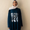 Printed Comfy Shirt - Dark Blue