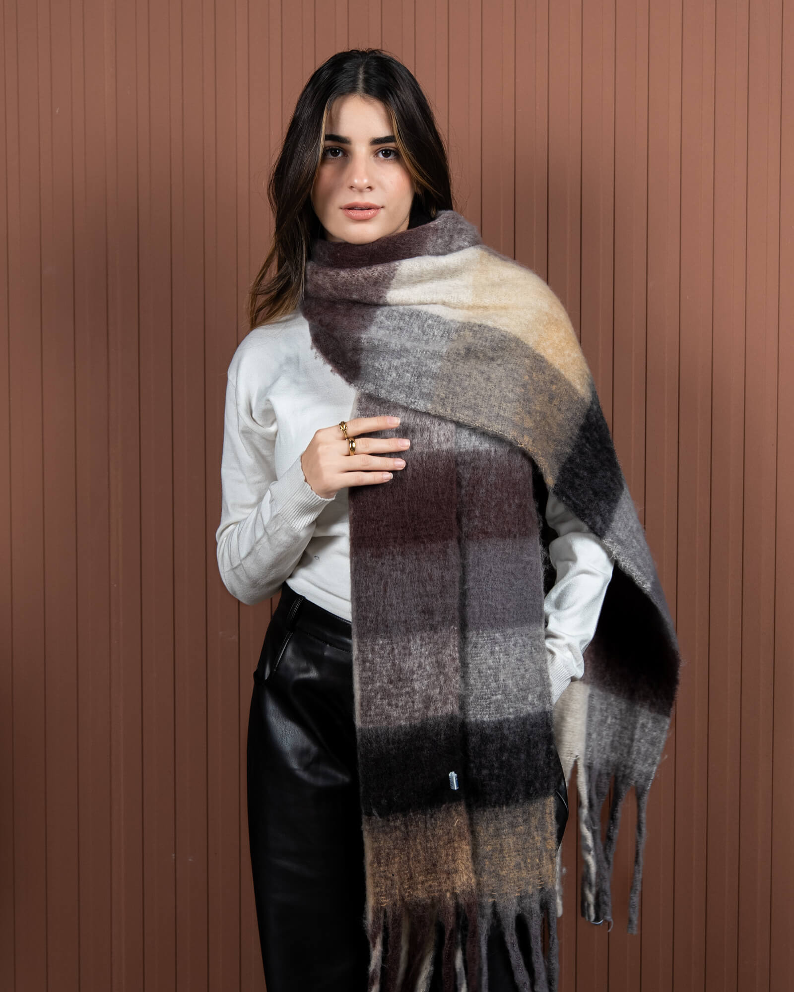 Tie Shop | Warm Shawl | Soft & Cozy Winter Accessory
